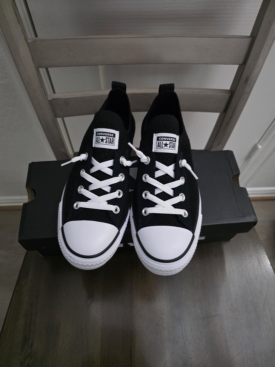 Converse Shoes - Converse Black and White Low Top Sneakers